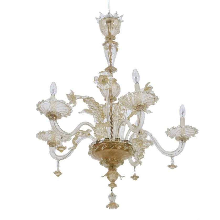 Rococo style ceiling lamp, 20th century (1 of 1)
