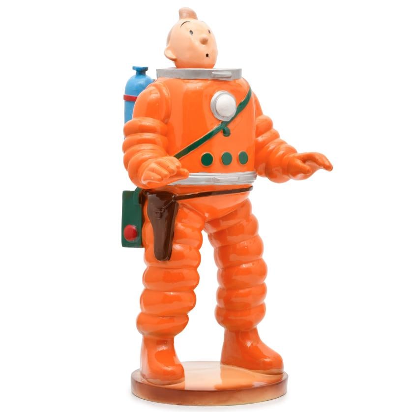 ‘Tintin as an astronaut’. (1 of 2)