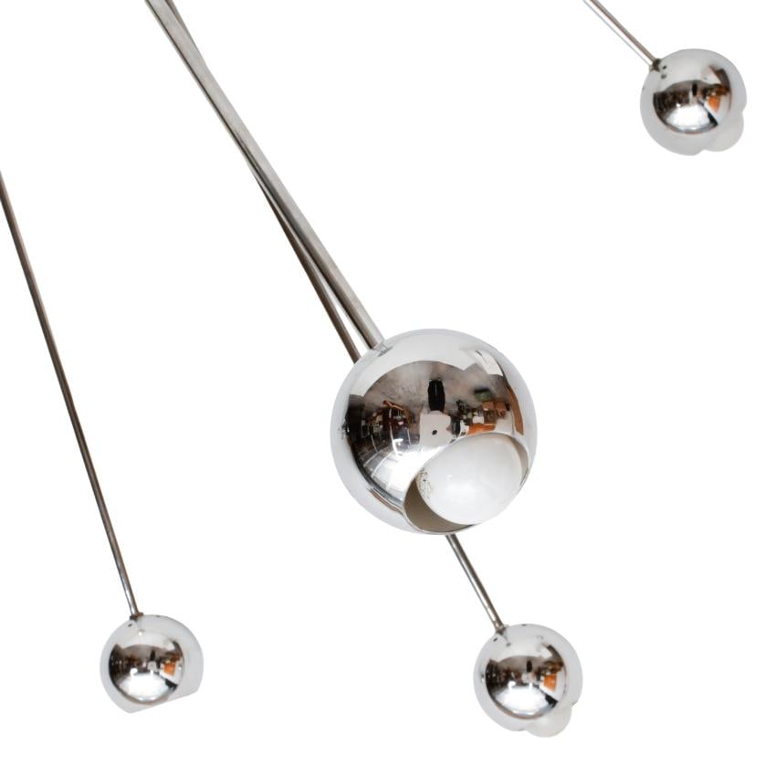 Ceiling lamp.: Steel. Wear due to its age. It requires revison. 167 x 27 cm diam. approx.