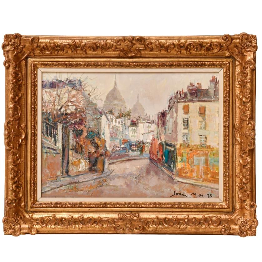 JOAN MAS I RAMON (1934). "Montmartre", 1975. (1 of 4)