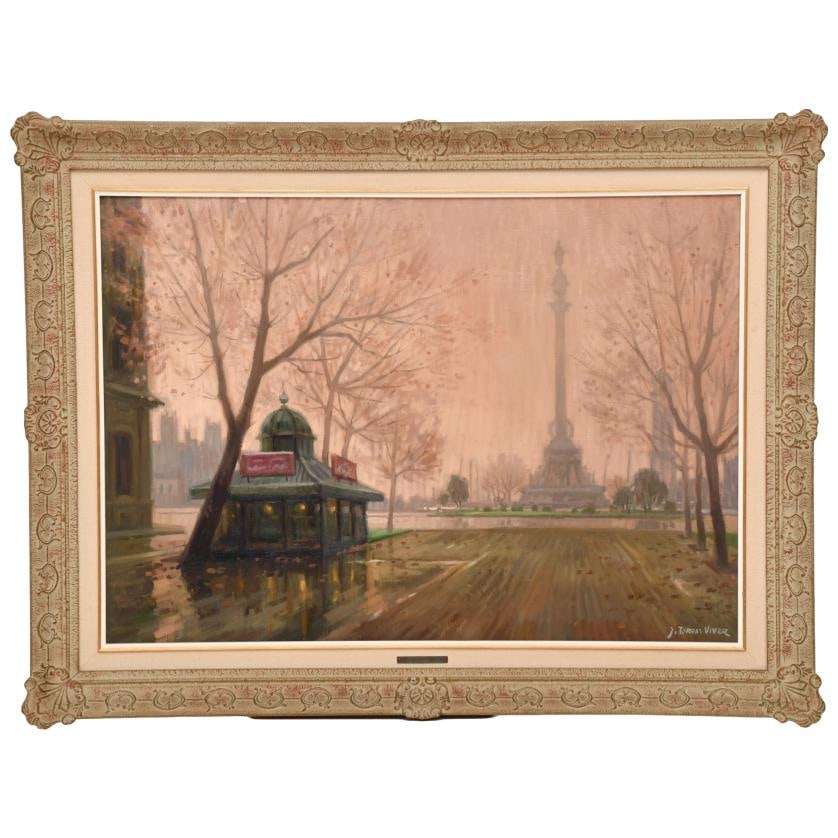 JOAN TORRAS VIVER (1929-2021). "Rambla y Colón". (1 of 4)