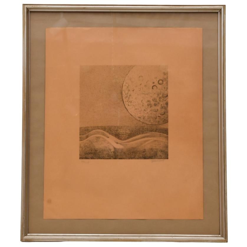 JOSEP MARIA SUBIRACHS (1927-2014). Untitled.: Lithograph. Signed and numbered in pencil. 38/225. 63 x 51.5 cm; 78.5 x 67 cm (framed).