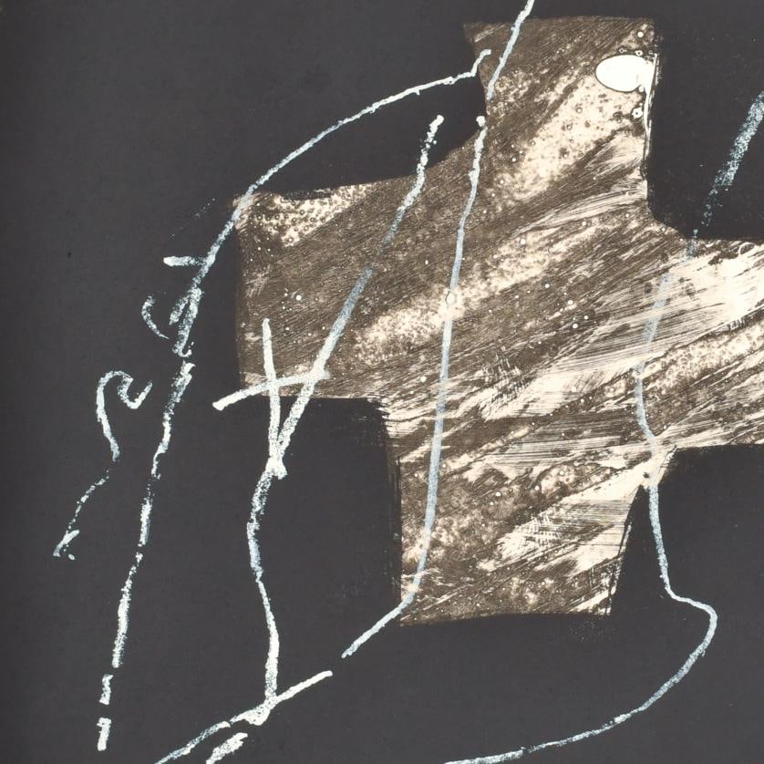 ANTONI TÀPIES (1923-2012). "Jambe sur ovale", 1976. (1 of 4)