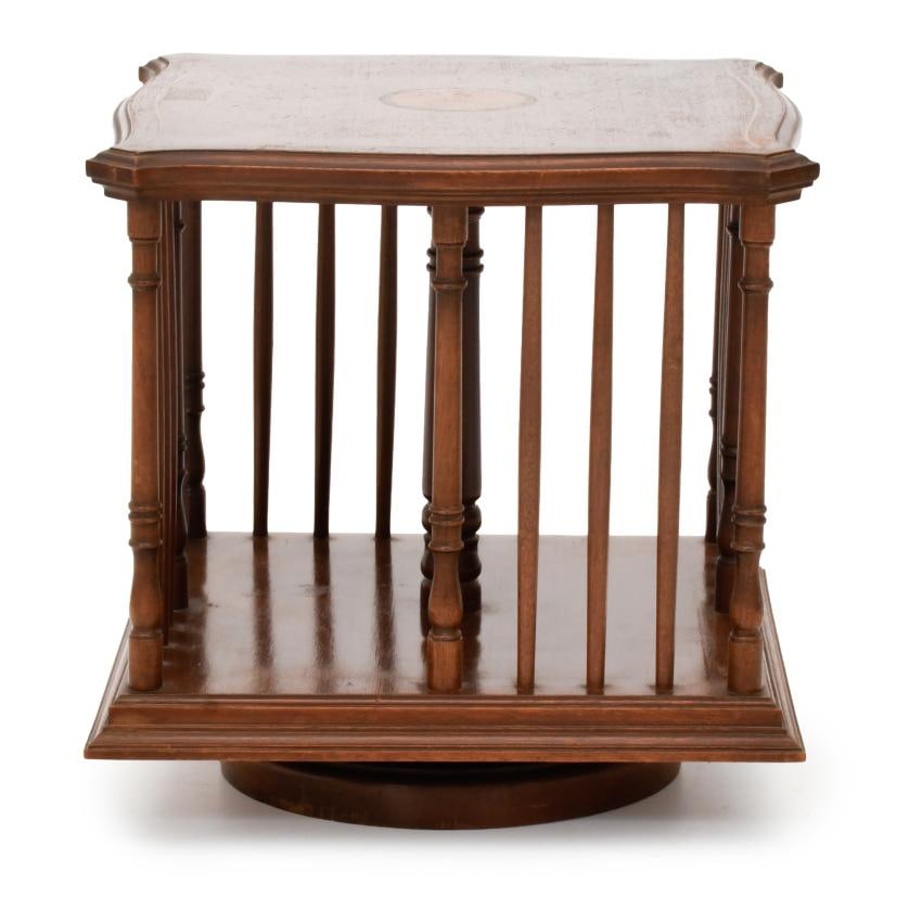 Rotating bookcase. - 2