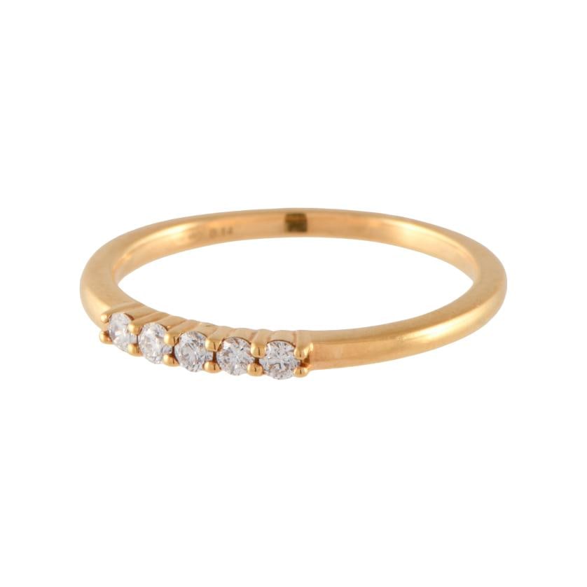 Five-diamonds ring. - 2