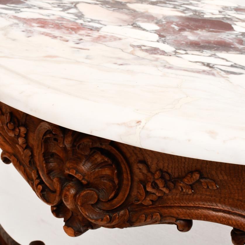 Regency-style wall console table. - 2