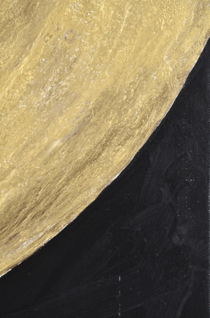 MEL·LA (20TH-21ST CENTURY). "Ein unbedingtes diwc", 1989.: Mixed media on canvas.Signed, titled and dated on the back, where there is a label of Alejandro Sales Gallery. 90 x 116 cm (unframed)