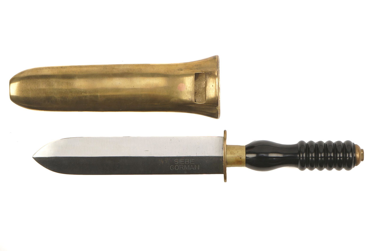A Diver's Knife,: A Diver's Knife, in scabbard