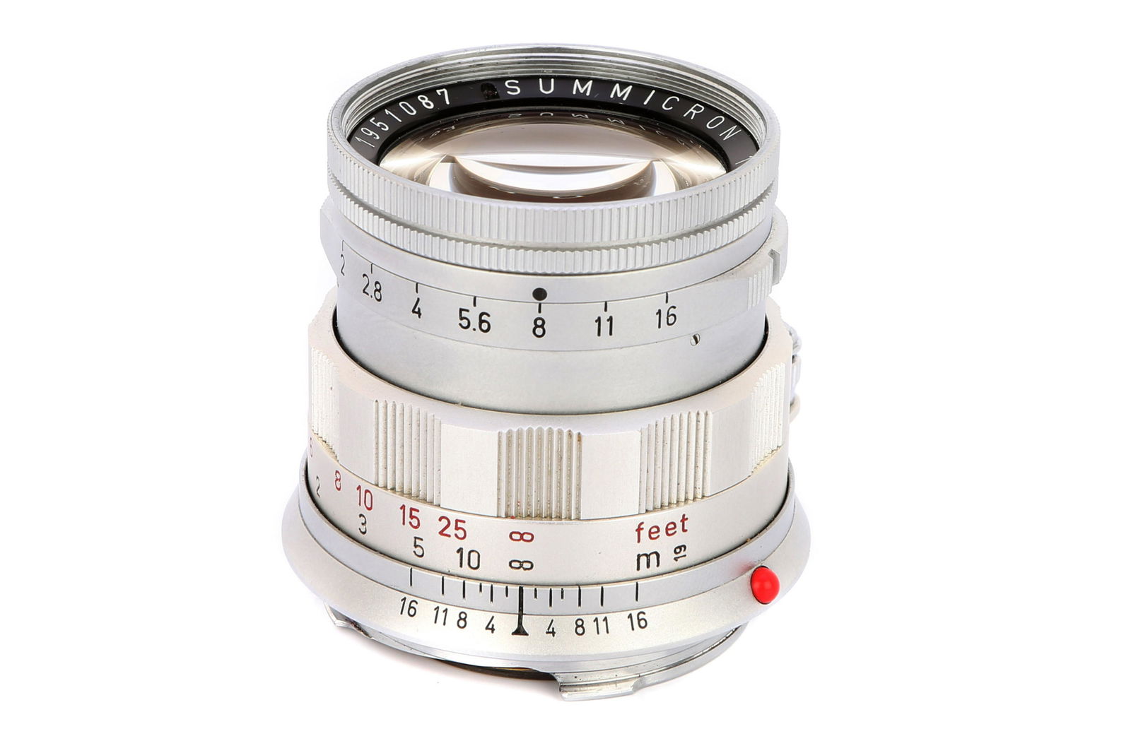 * A Leitz Summicron f/2 50mm Lens, (1 of 3)