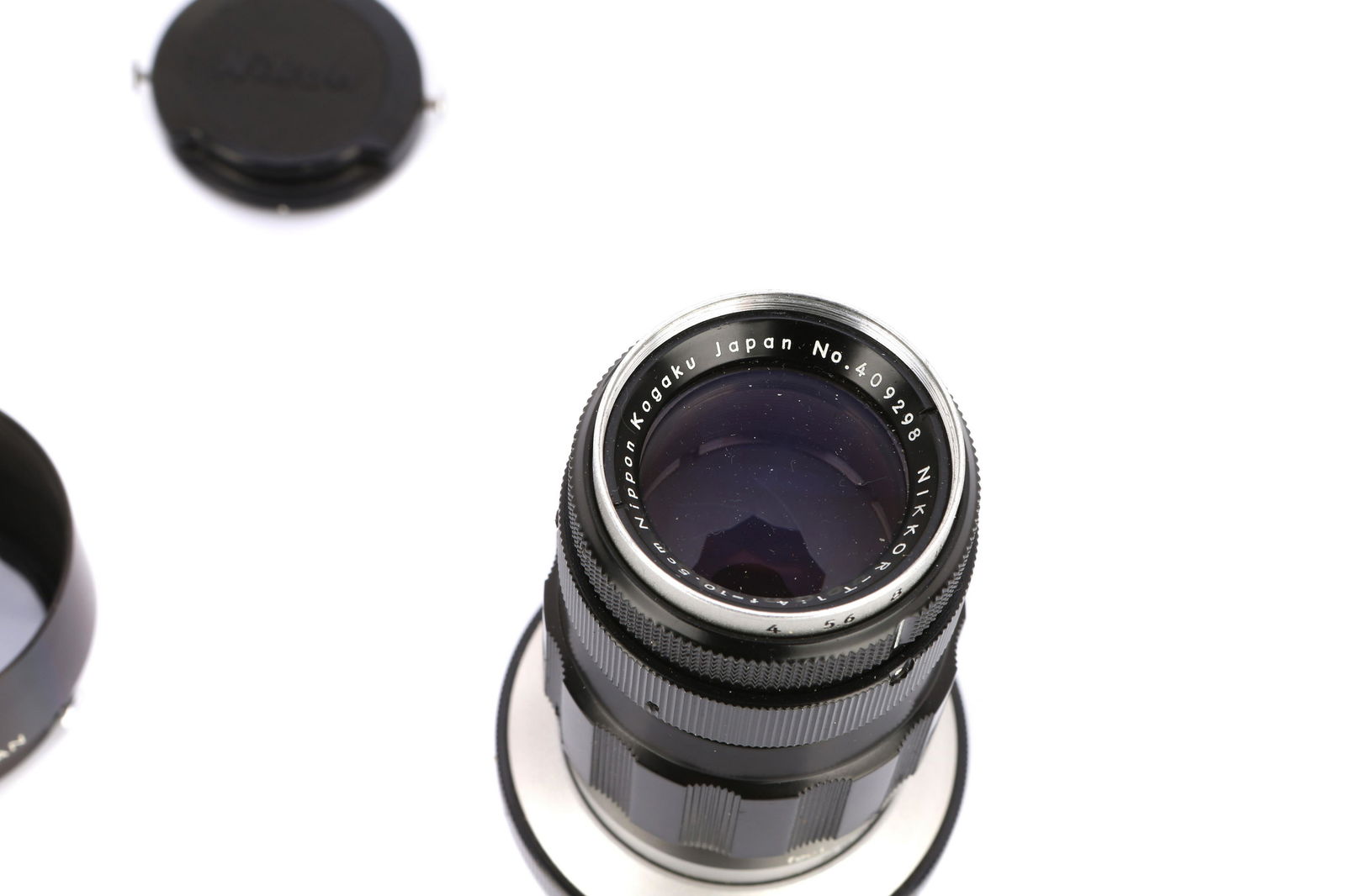 A Leica MP Brochure,: German, black & white original version, marked to rear '11-18' and 'IX/56/FDX/DM'