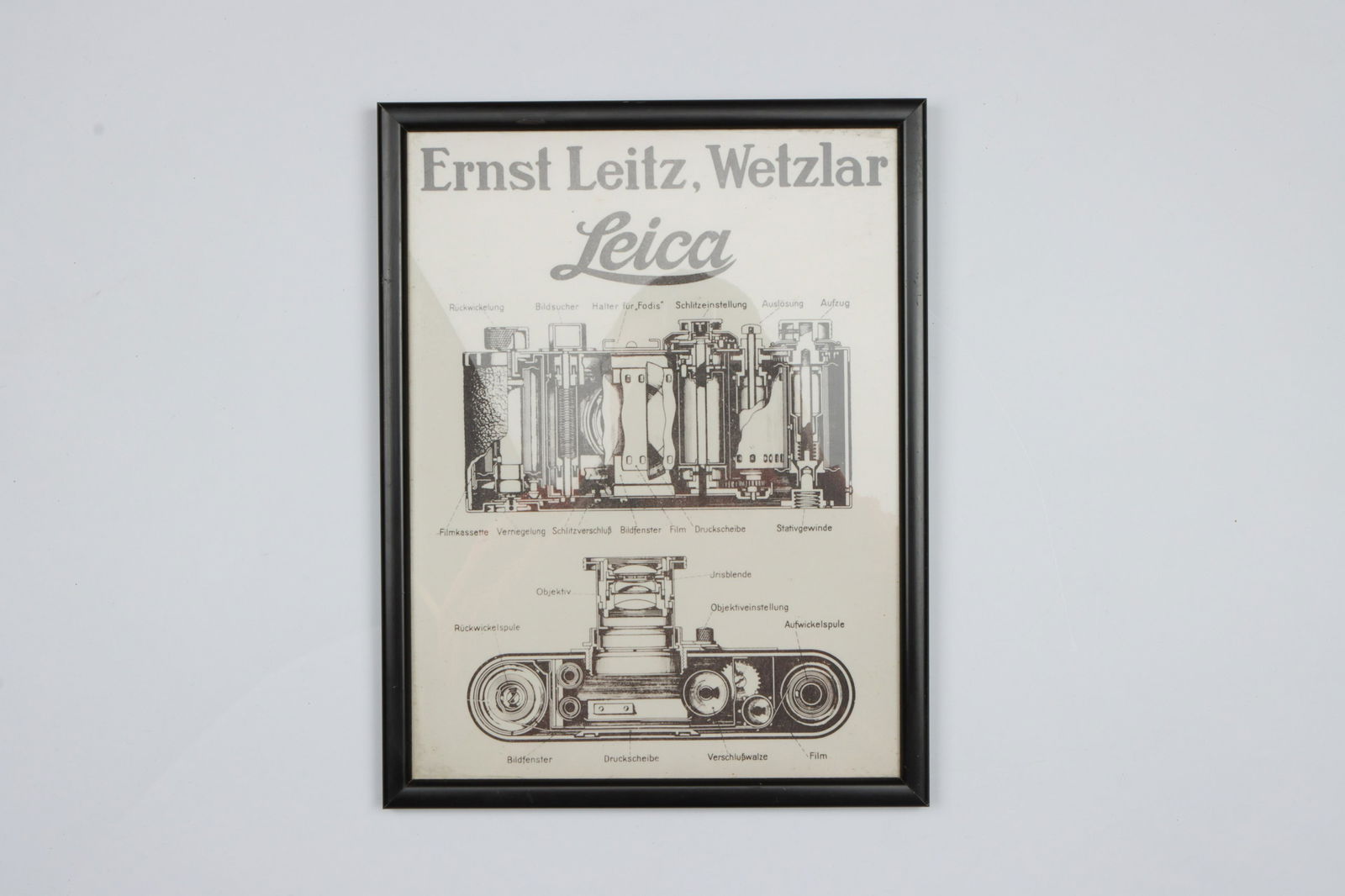 An Ernst Leitz, Wetzlar Leica Poster, (1 of 1)