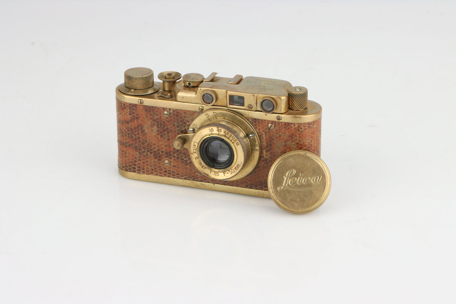 A Copy of A Leica III in Yellow Metal Finish, (1 of 1)