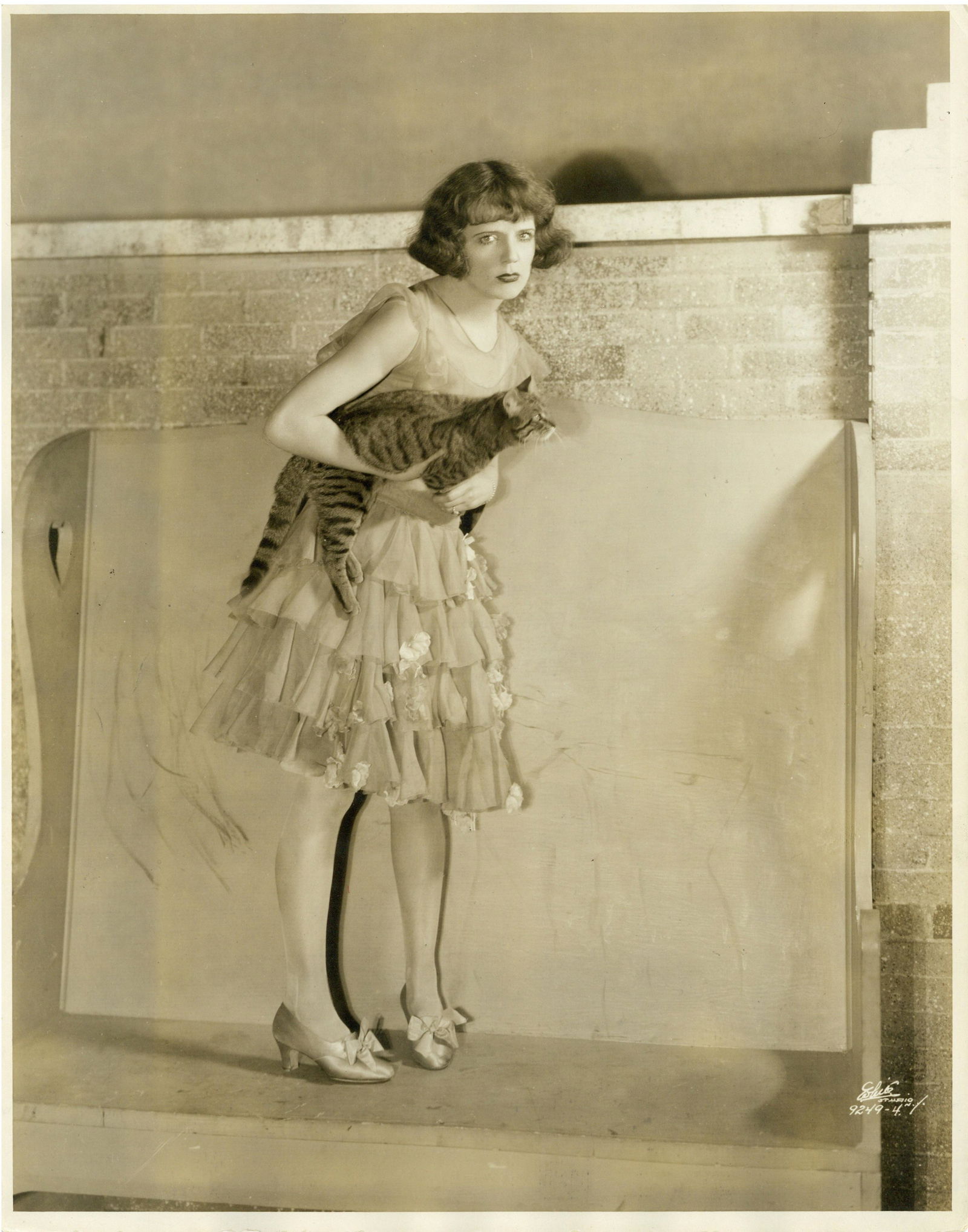 ELMER FRYER, GEORGE HURRELL, RUSSELL BALL, Hollywood: 17 large studio portraits and film stills, all late 1920's or early 1930's; nine portraits of Inez Courtney by Elmer Fryer, each with his blindstamp; three film stills by Elite Studio New York, Inez C