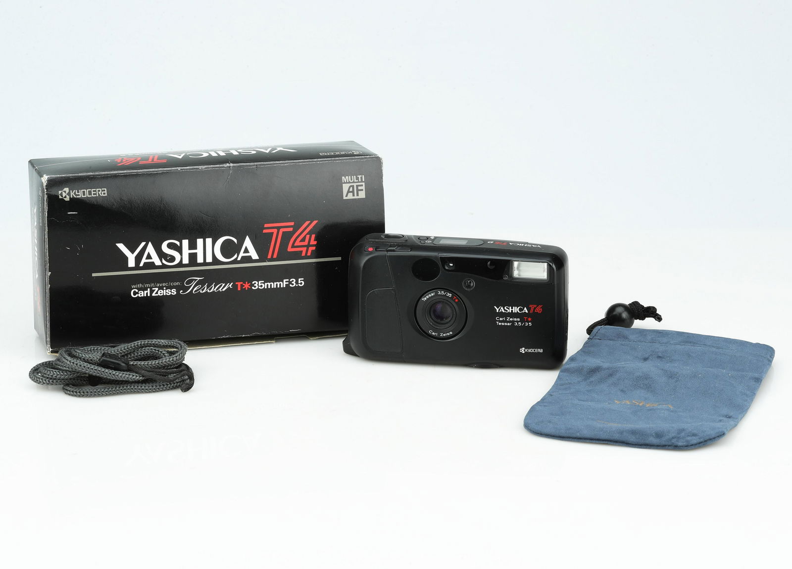 A Yashica T4 Date Compact Camera, (1 of 1)