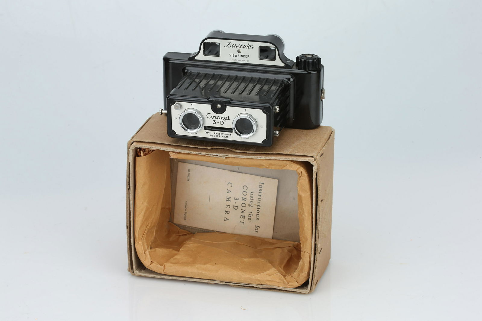 A Coronet "3-D" Stereo Camera, (1 of 1)