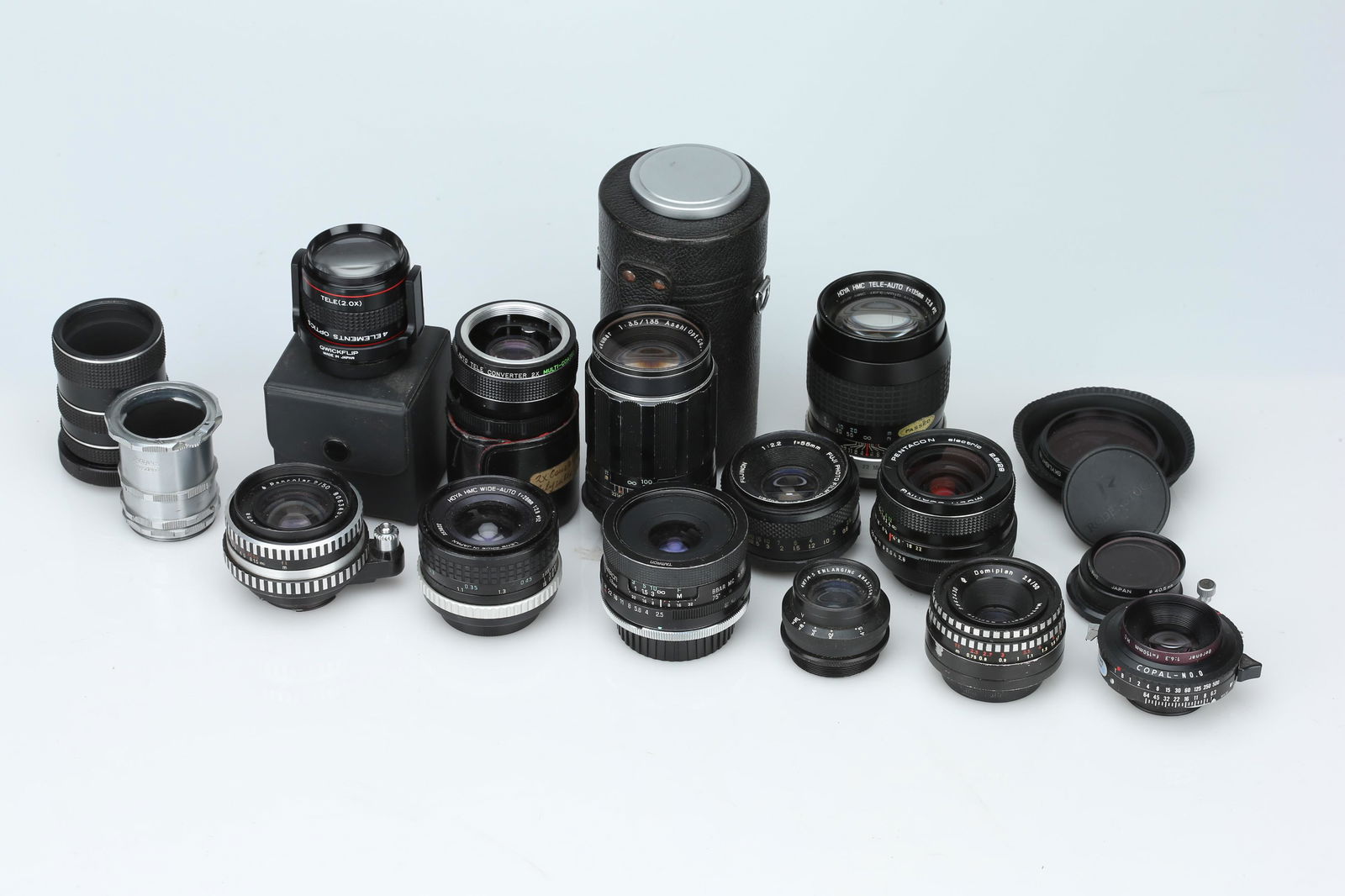 A Selection of Photographic Lenses, (1 of 1)