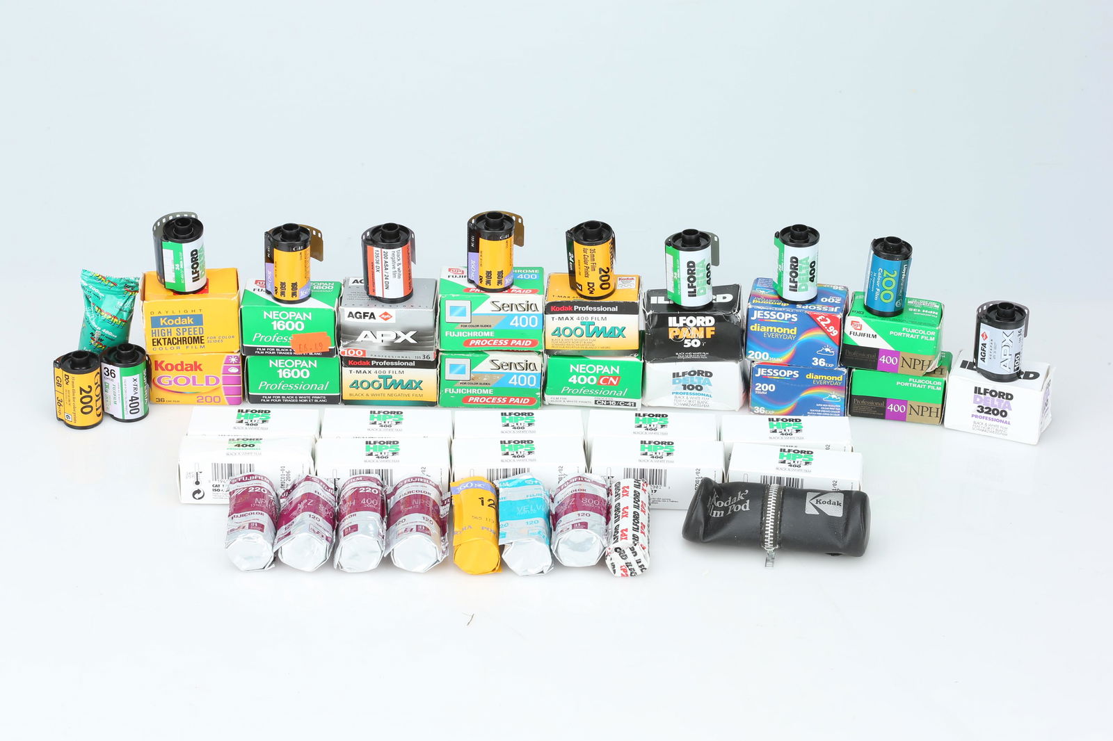 A Good Selection of Mixed Photographic Film, (1 of 1)