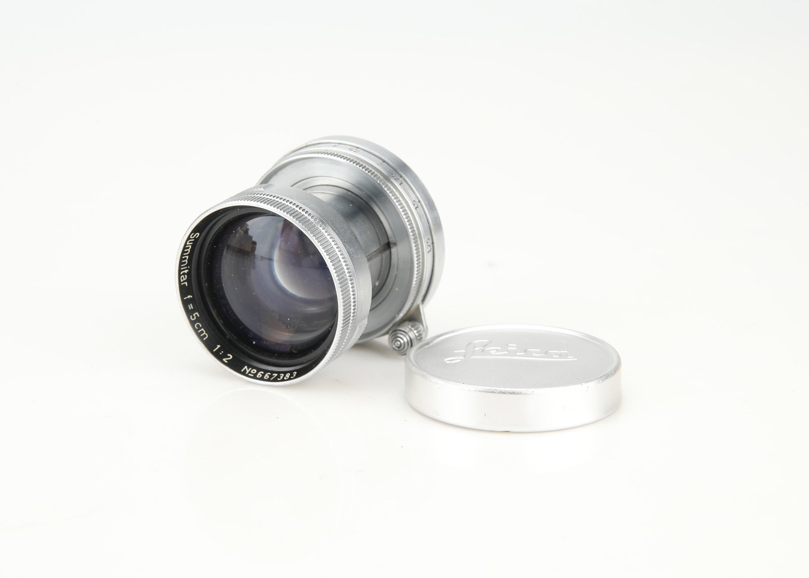 A Leitz Summitar f/2 50mm Lens, (1 of 1)