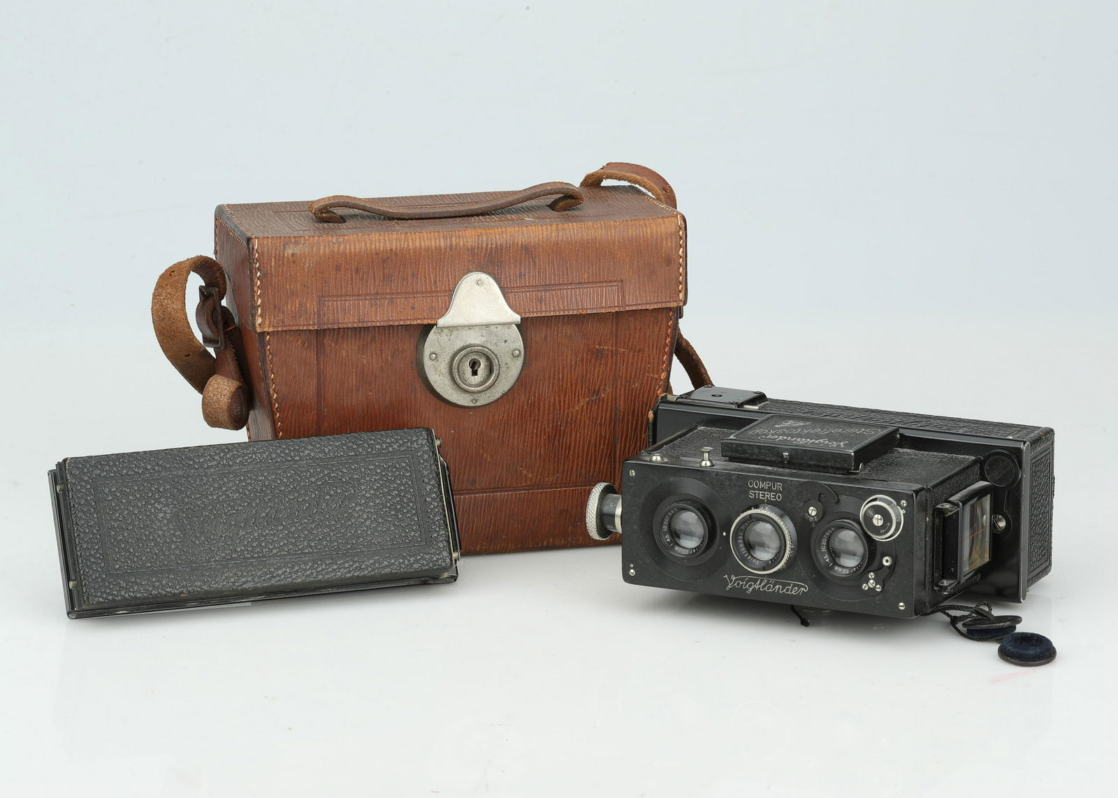 A Voigtlander Stereflektoskop Stereoscopic Camera, (1 of 1)
