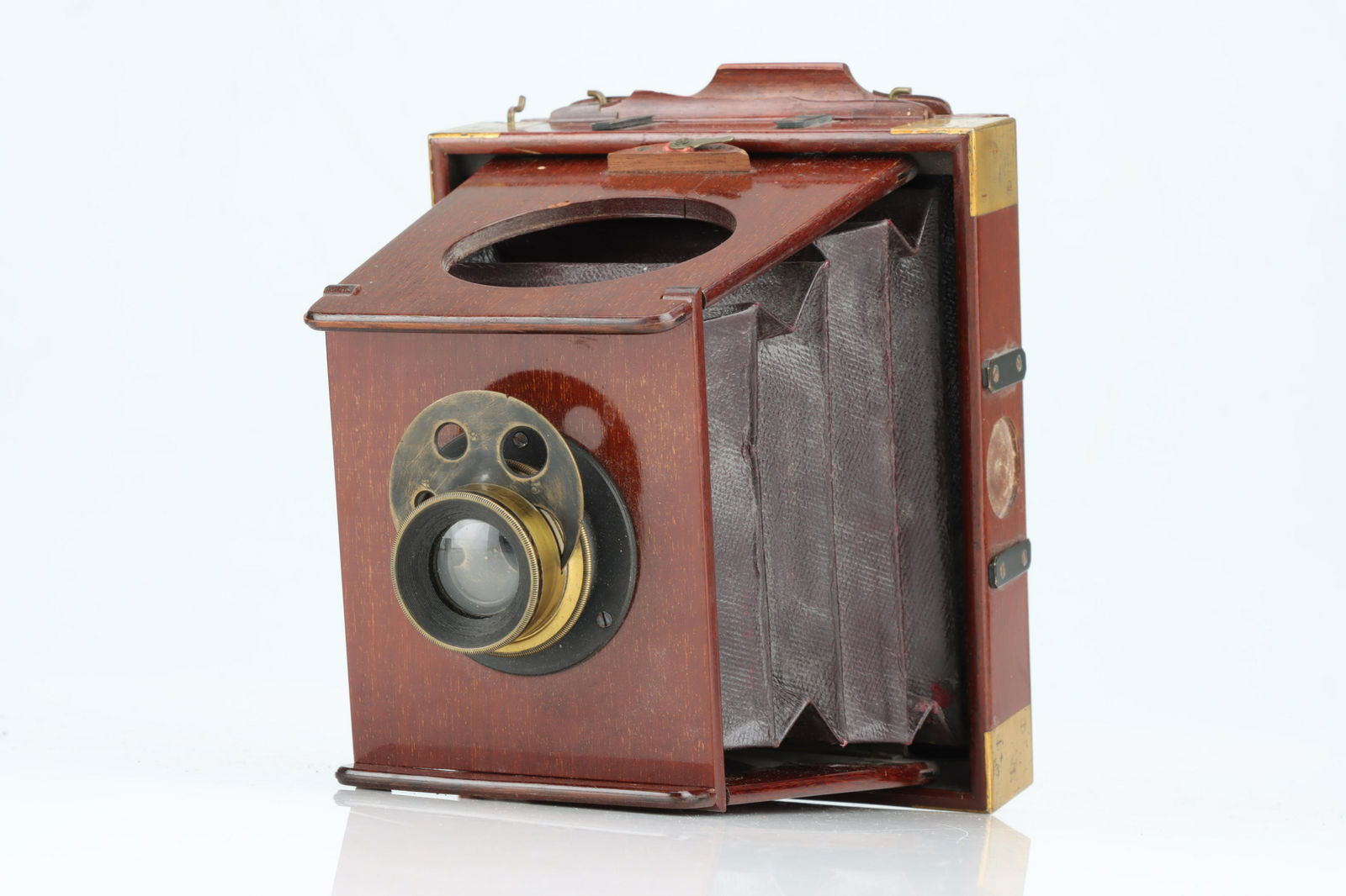 A Shew Xit Mahogany Strutt Camera, (1 of 1)