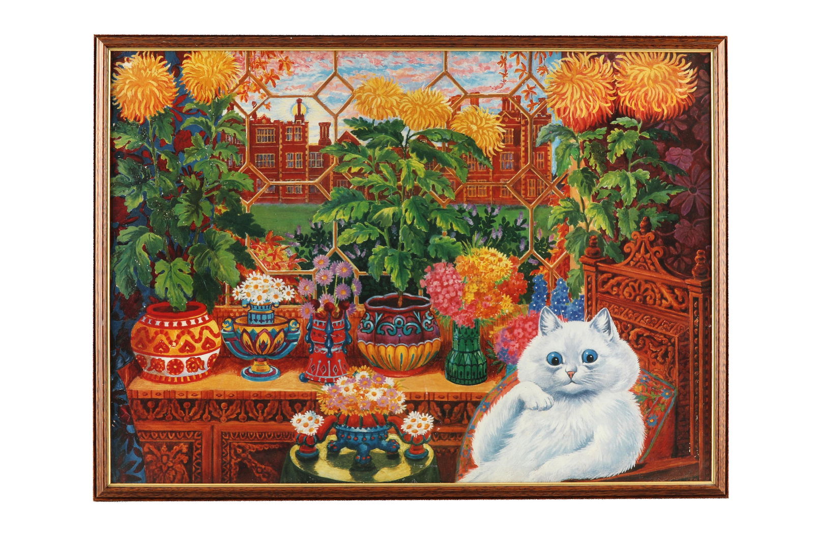 Louis Wain Print - Master of Cat College, (1 of 1)