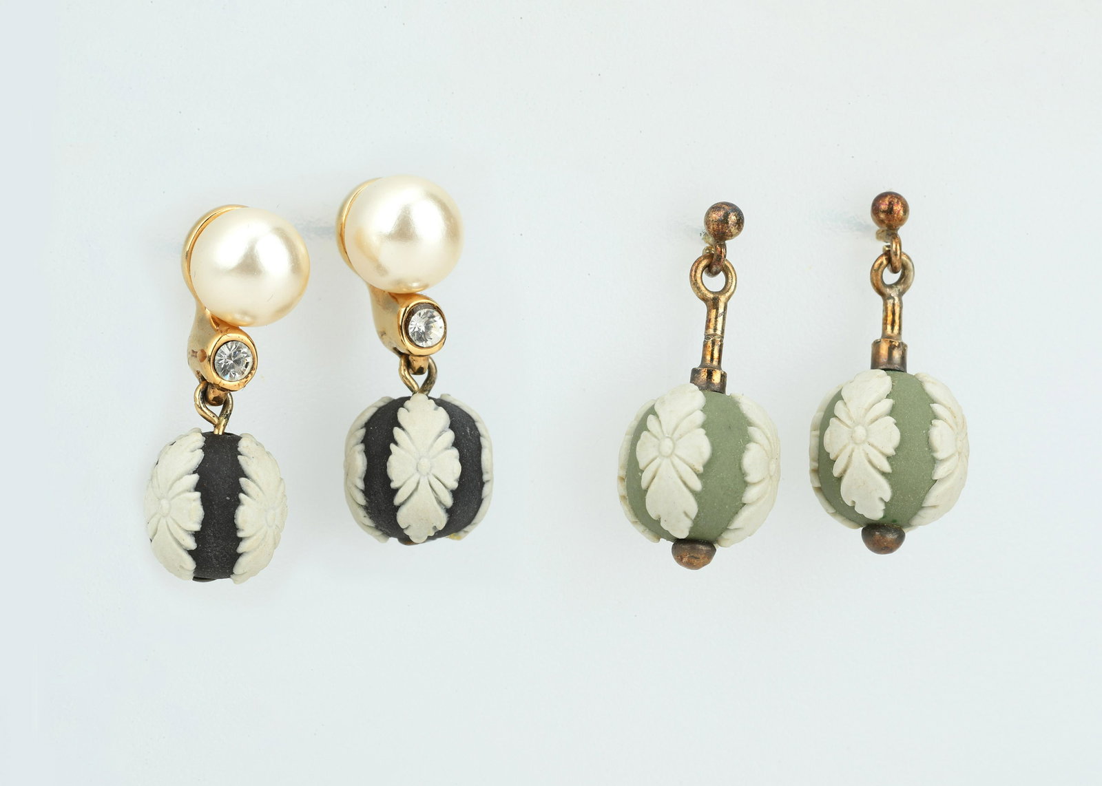Wedgwood Jasperware Earrings (1 of 1)