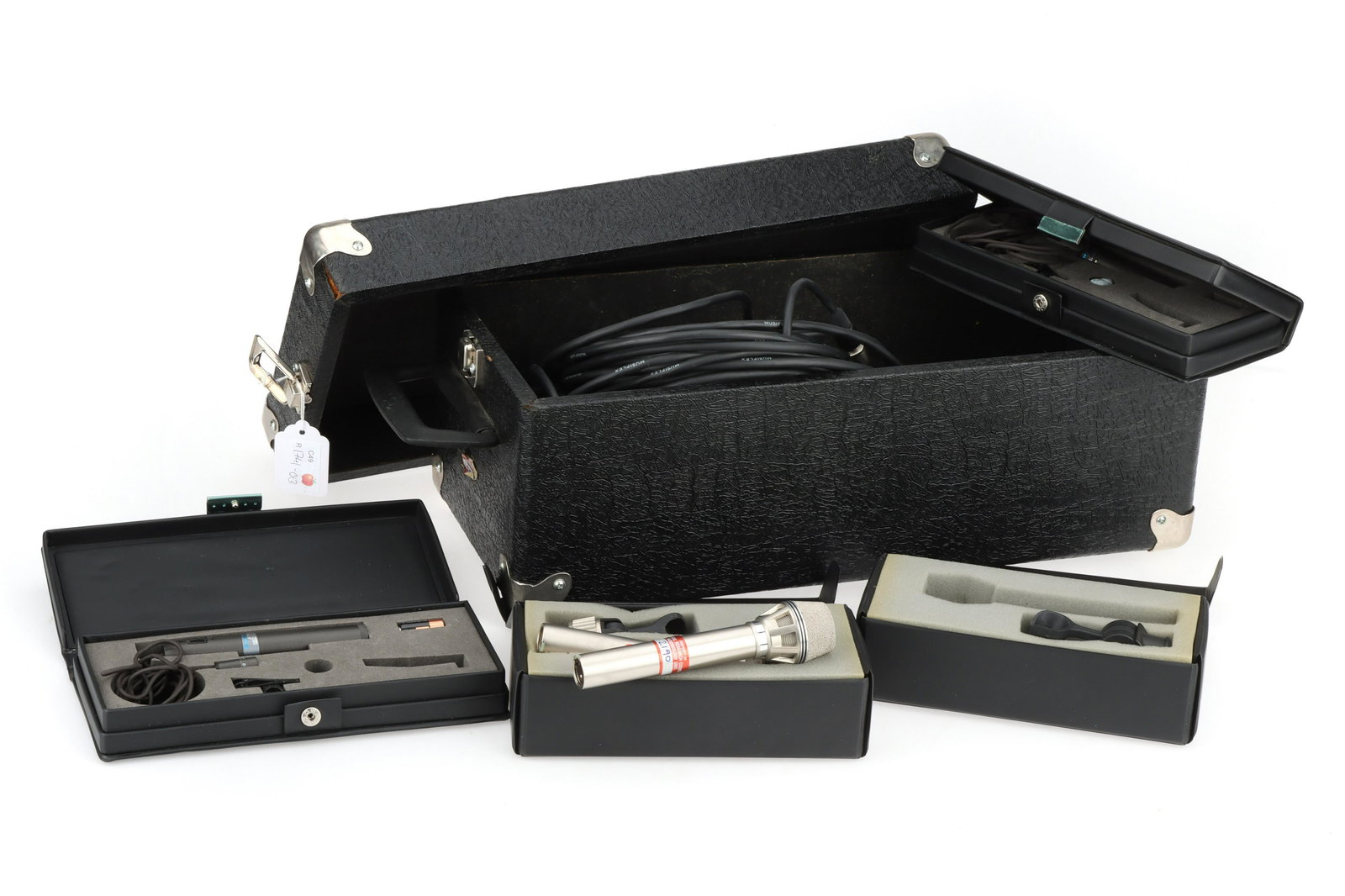 A Selection of Four Microphones, (1 of 1)
