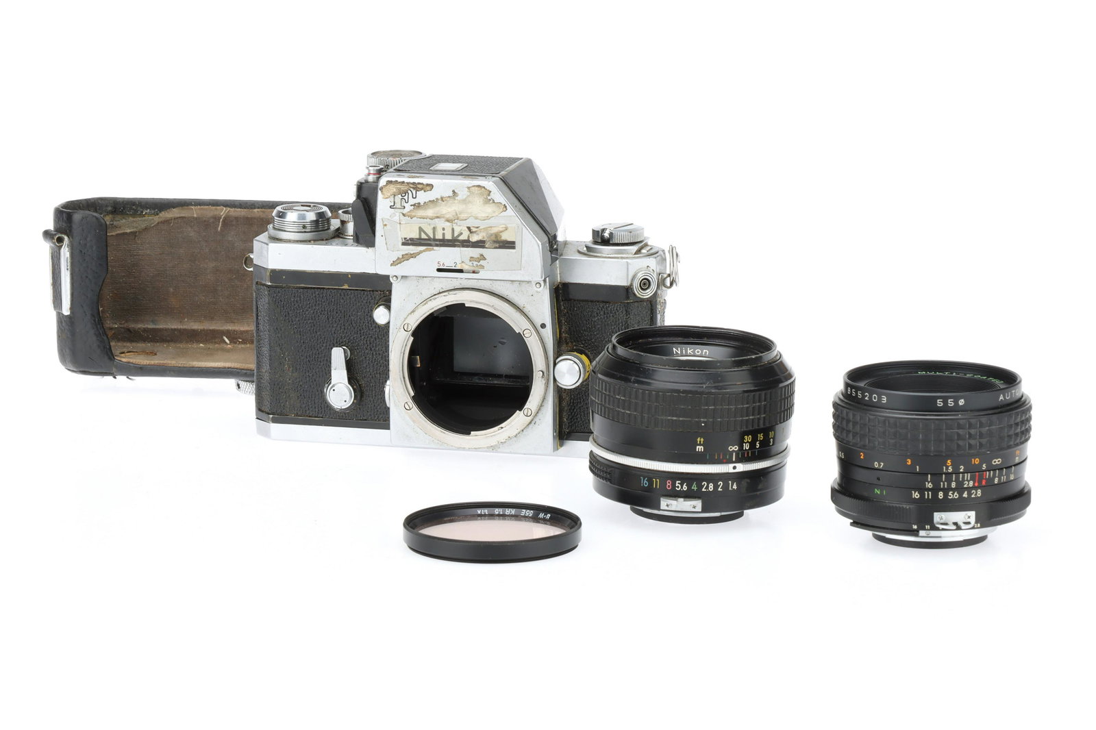 A Nikon F 35mm SLR Camera, (1 of 1)