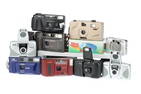 A Mixed Selection of Analogue Compact Cameras,