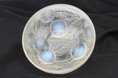 A Rene Lalique Opalescent Glass Bowl, (1 of 1)