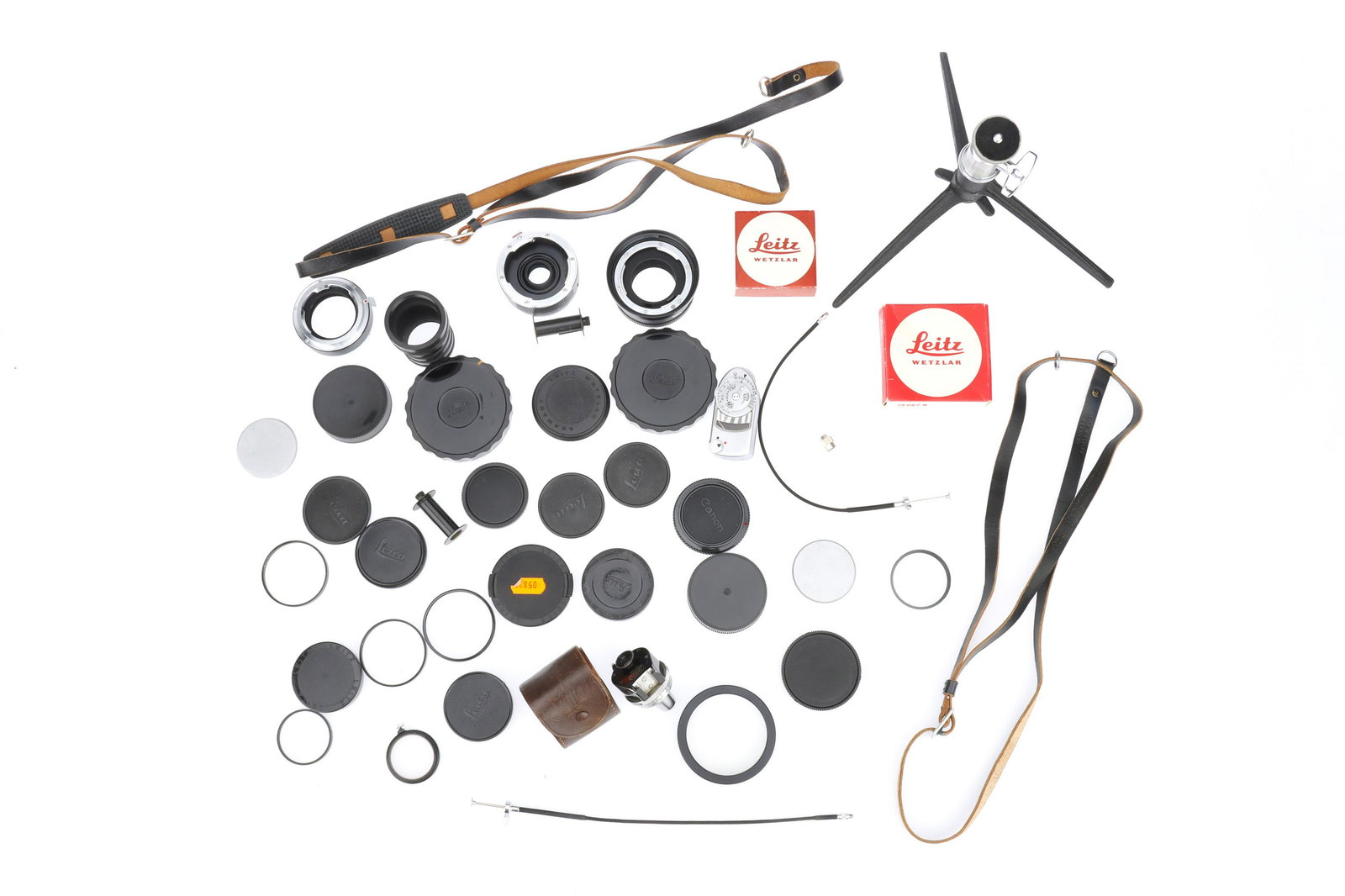 A Selection of Various Leica Camera Accessories, (1 of 1)