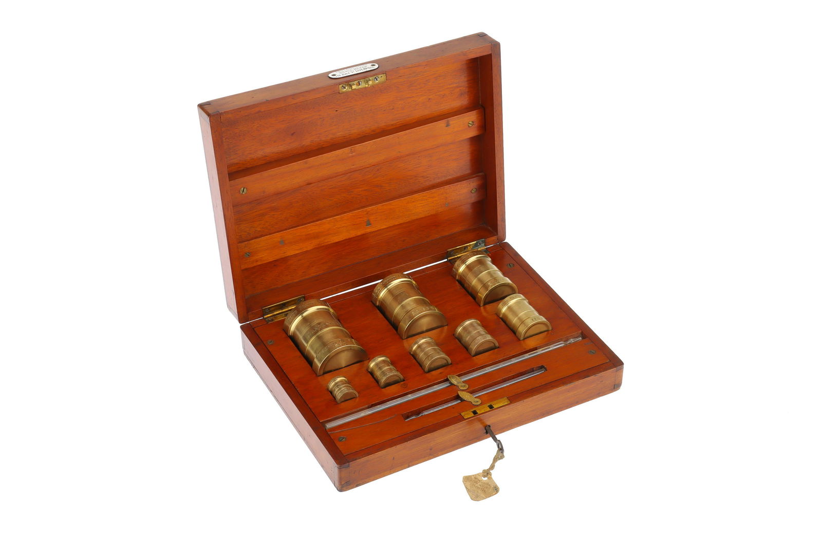 Victorian Set of Customs Inspectors Standard Apothecaries' Measures (1 of 6)