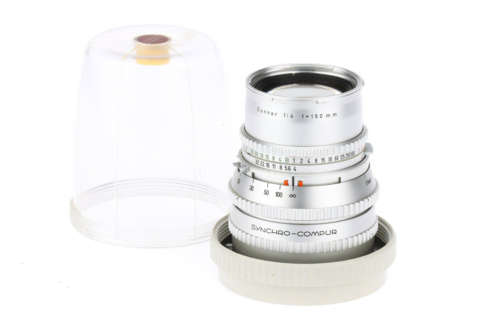 A Carl Zeiss Sonnar f/4 150mm Camera Lens (1 of 1)