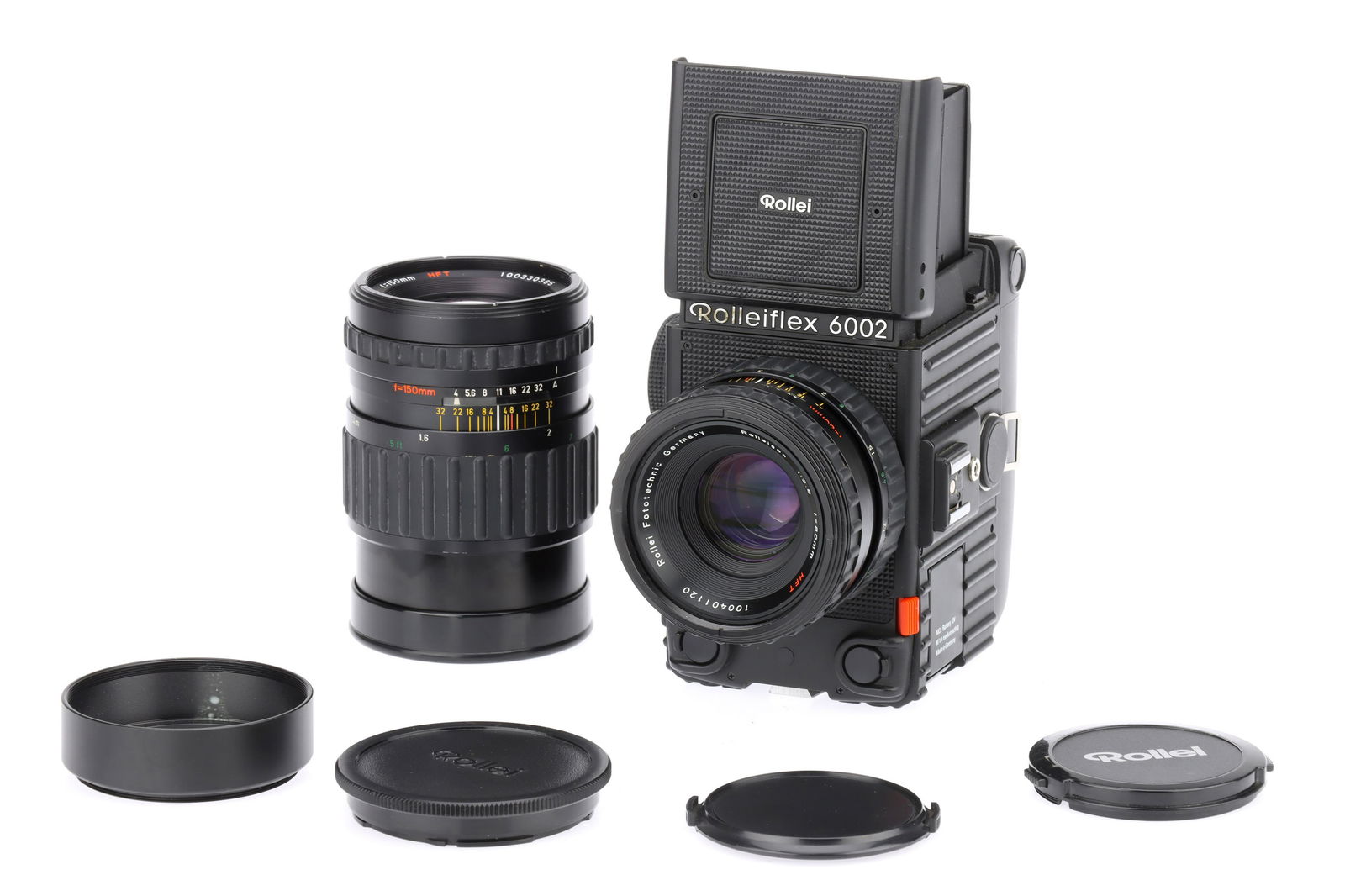 A Rollei Rolleiflex 6002 SLR Camera and Lenses (1 of 1)