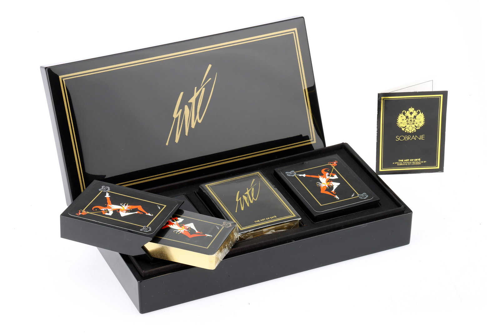 A Presentation Set of Bridge Playing Cards by Erte, (1 of 1)