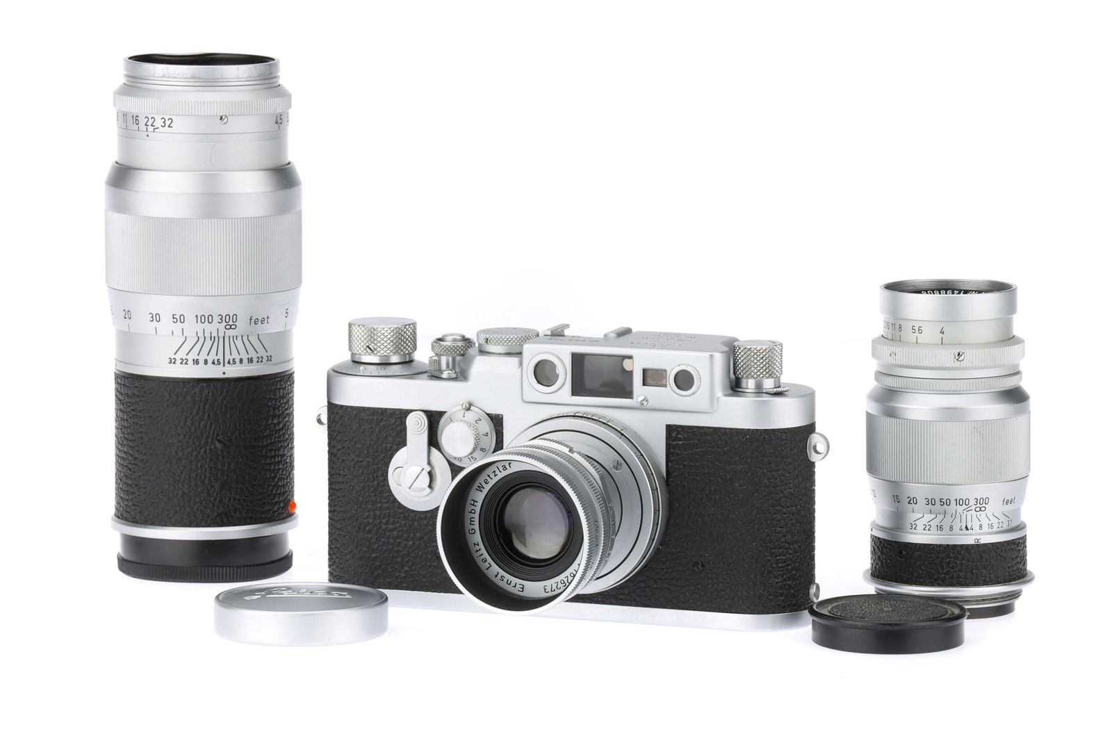 A Leica IIIg 35mm Rangefinder Camera Outfit, (1 of 1)