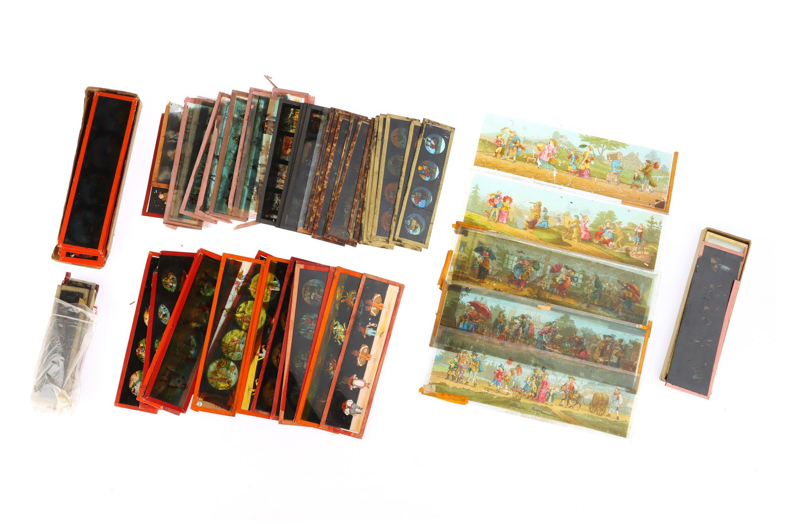 Large Collection of Childs Magic Lantern Slides, (1 of 1)
