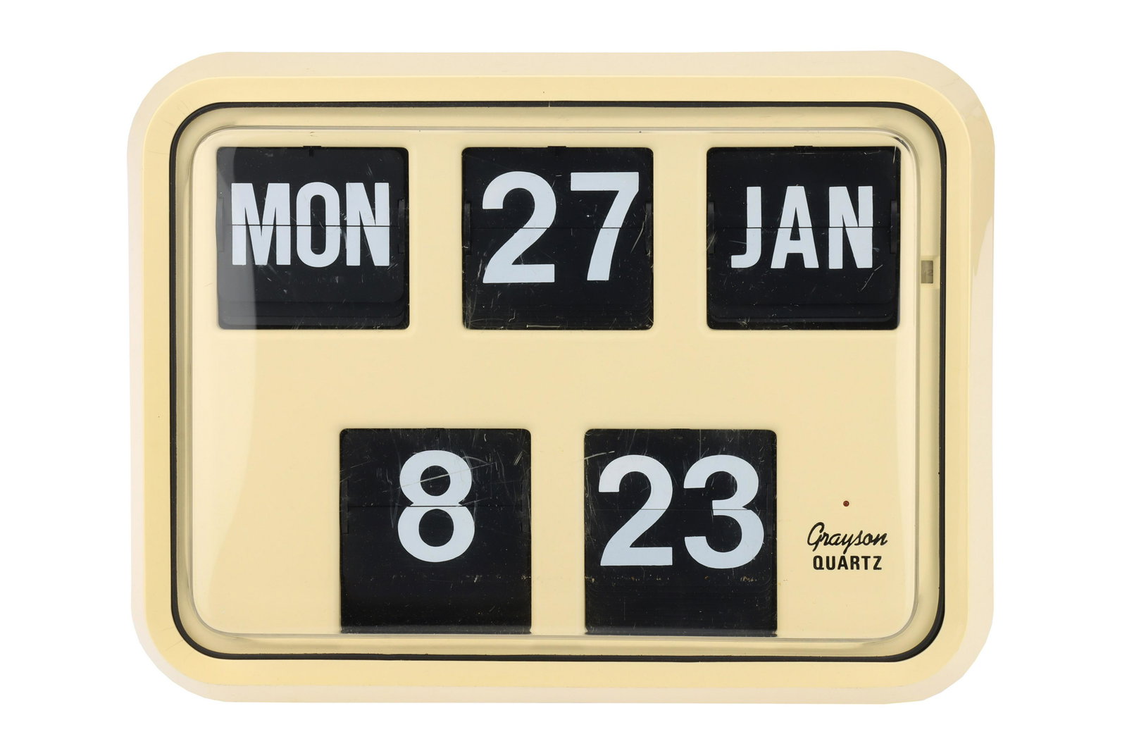 A Grayson Quartz Flip Pannel Electric Clock, (1 of 1)
