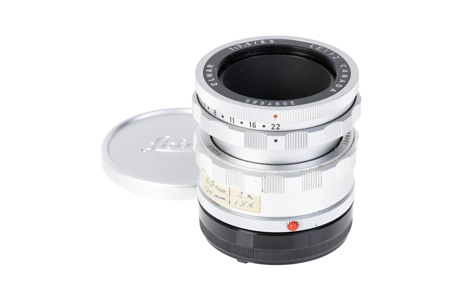 A Leitz Elmar f/3.5 65mm Lens, (1 of 1)