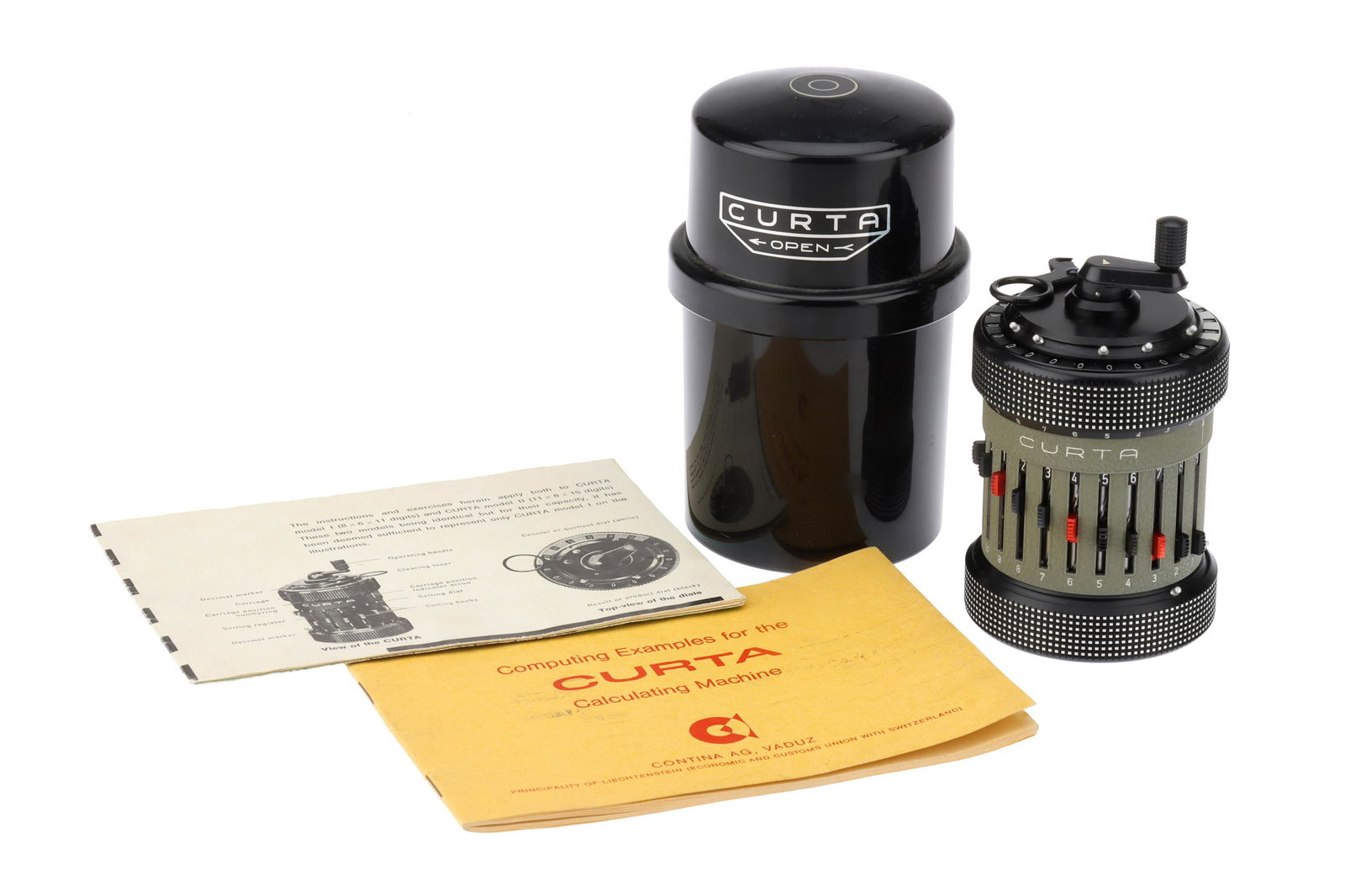 Curta Model II Calculator, (1 of 1)