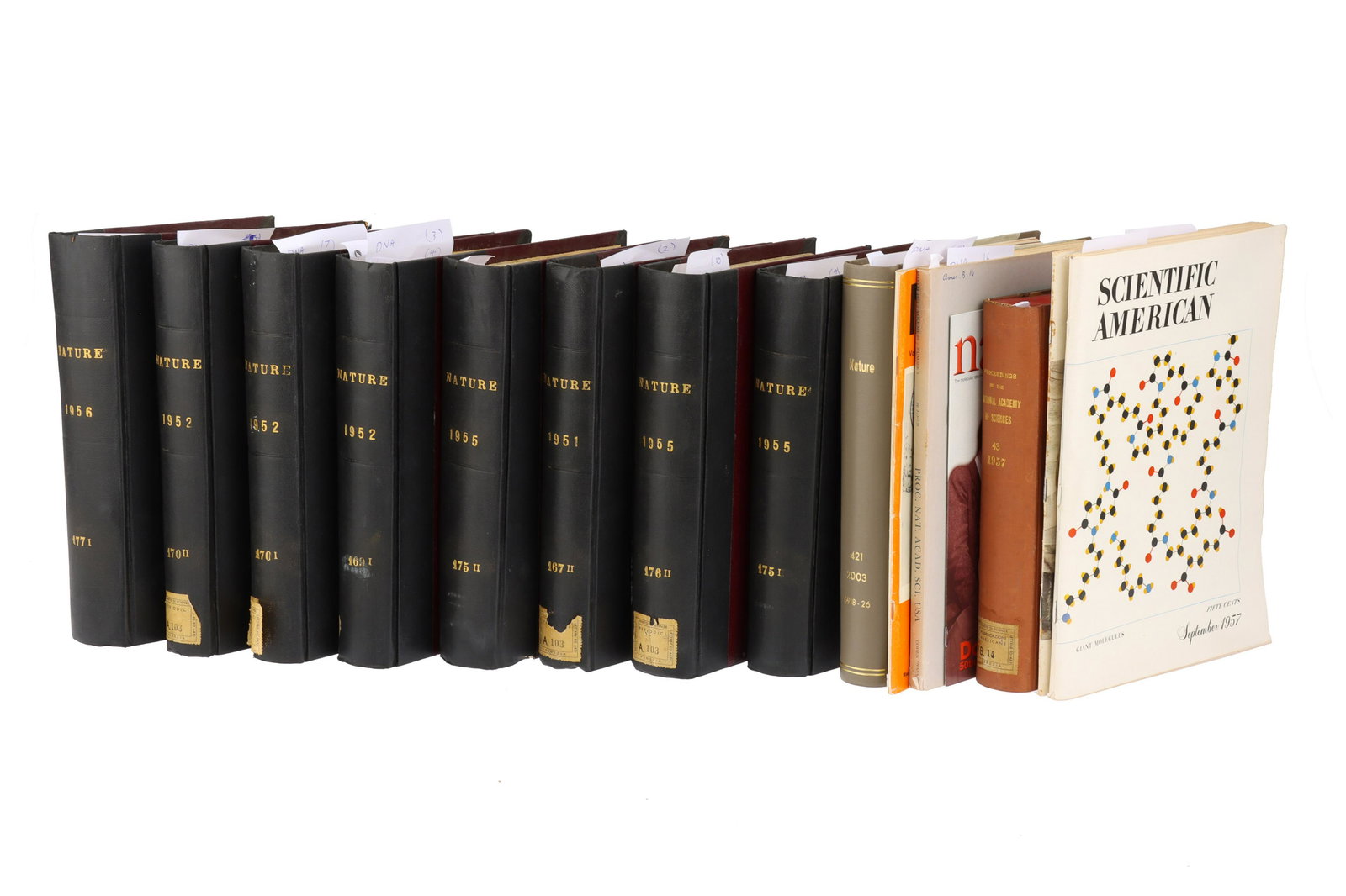 An Important Collection of 17 Period Articles Documenting the Discovery of DNA, (1 of 1)