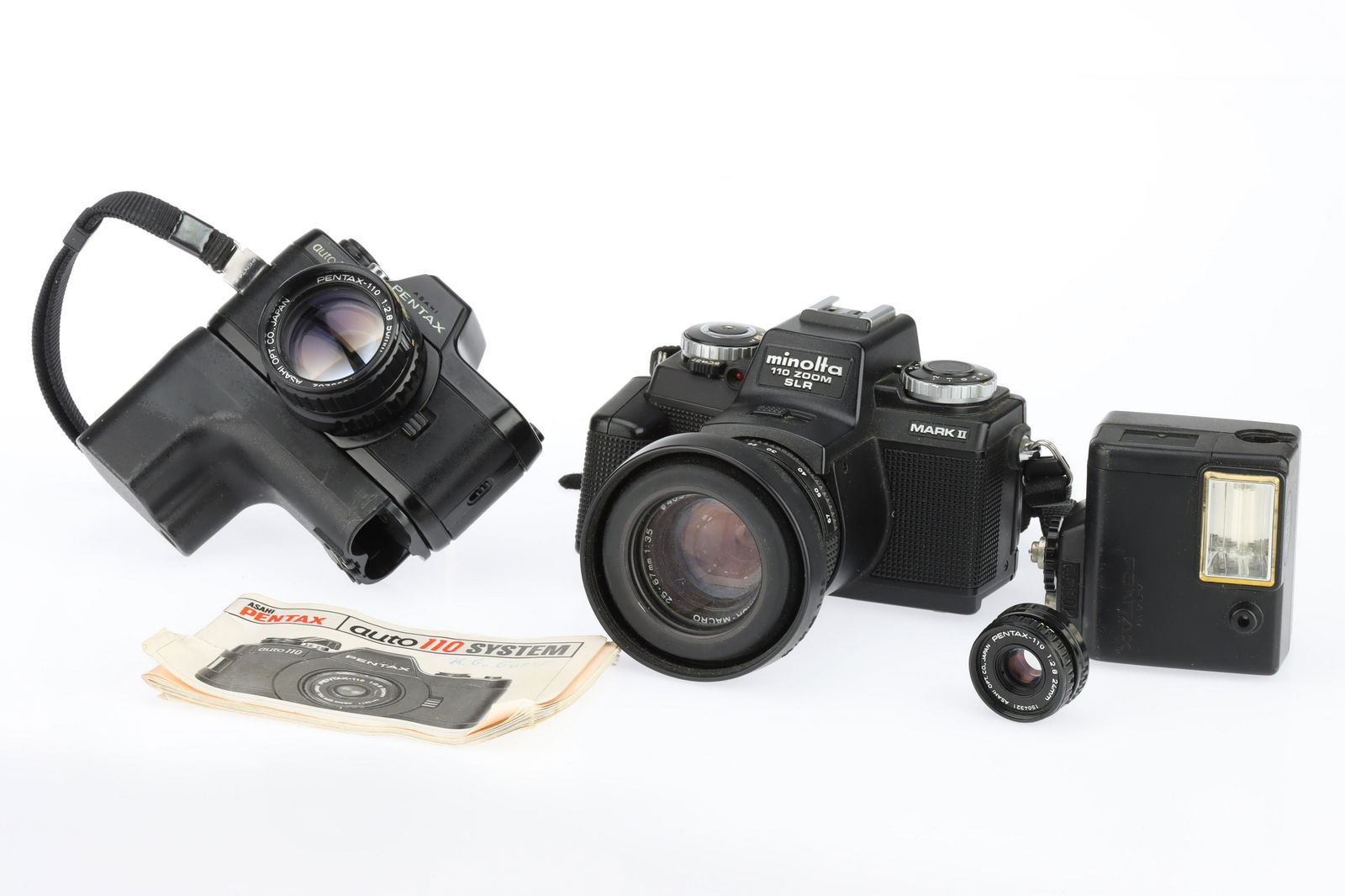 Two 110 SLR Cameras, (1 of 1)