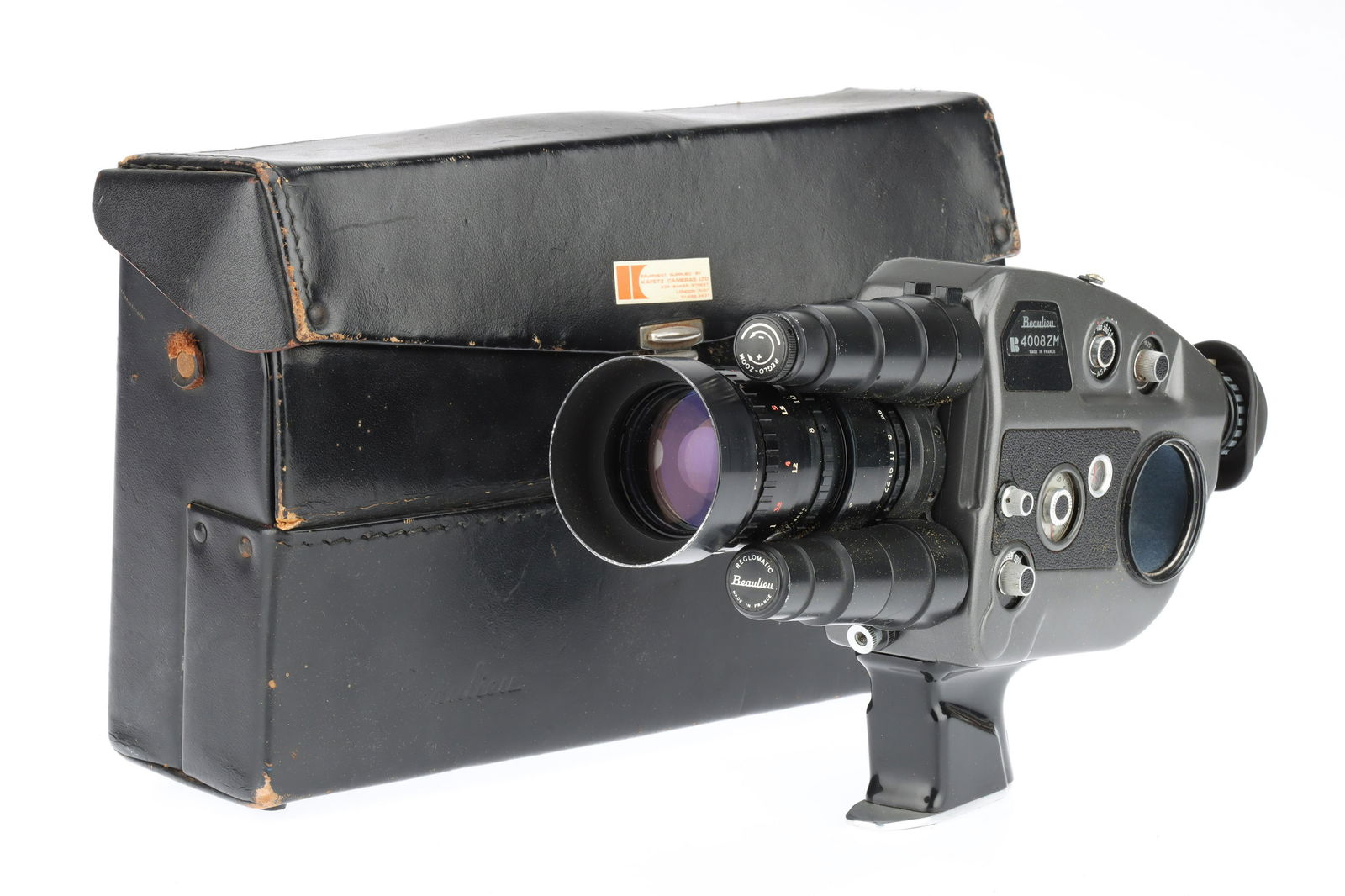 A Beaulieu 4008 Super 8 Motion Picture Camera, (1 of 1)