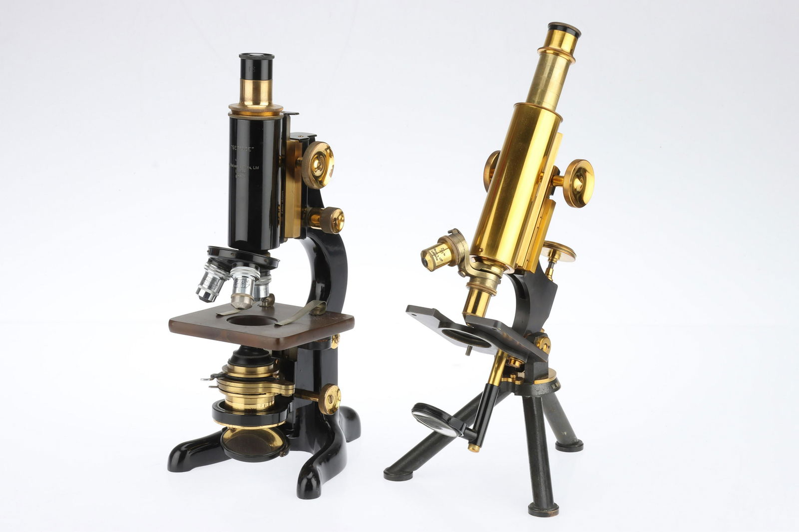 2 Brass Microscopes by Watson (1 of 1)
