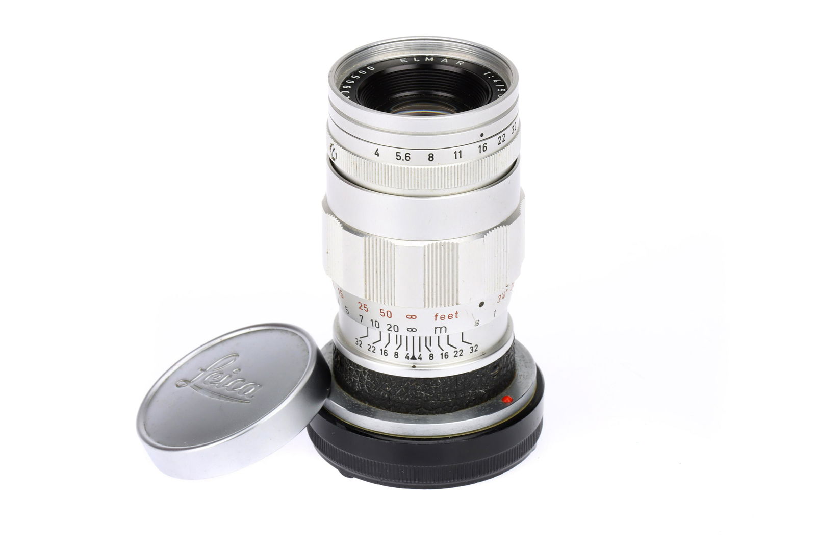 A Leitz Elmar '3 Element' f/4 90mm Lens, (1 of 1)