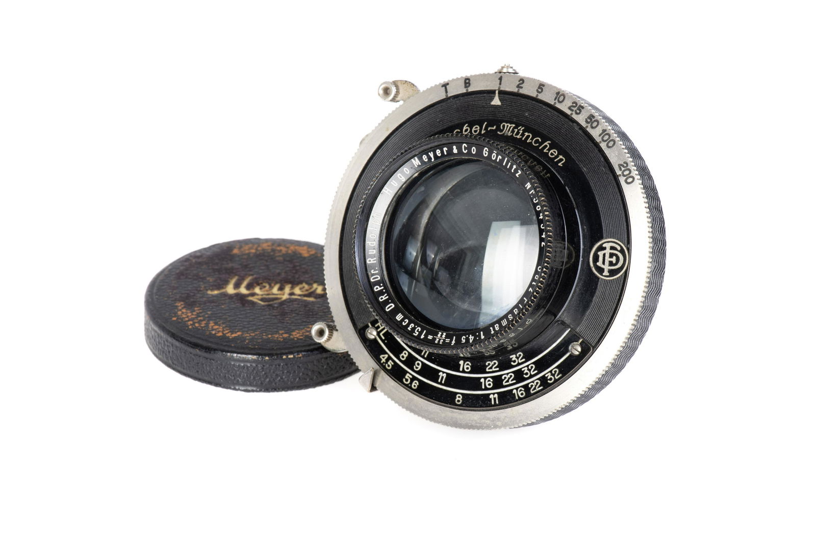 A Hugo Meyer Gorlitz Satz Plasmat f/4.5 32/22 15.3cm Lens (1 of 1)