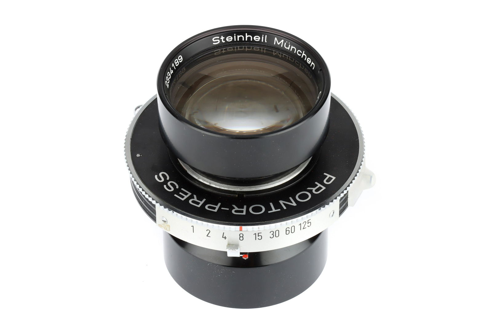 A Steinheil Munchen Oscillo-Quinon f/1.8 75mm Lens, (1 of 1)
