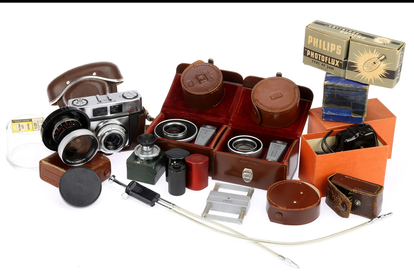 A Mixed Selection of Zeiss Ikon Camera Accessories, (1 of 1)
