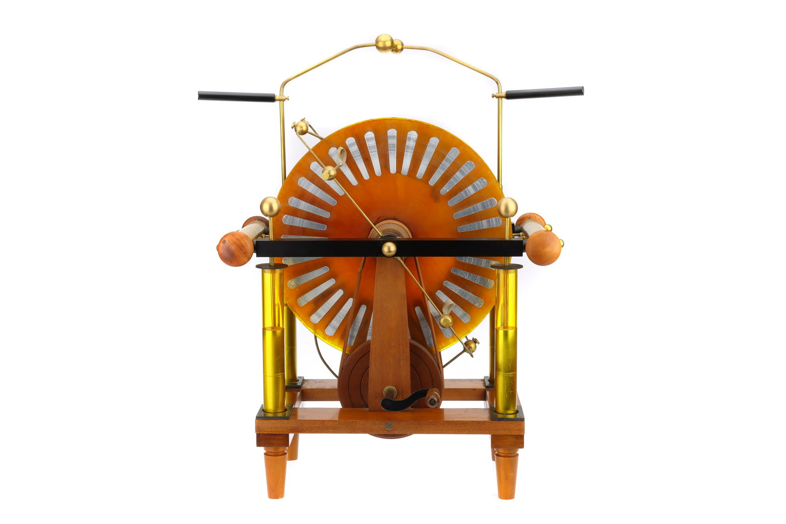 An Impressive 4 Plate Wimshurst Electrostatic Machine, (1 of 1)