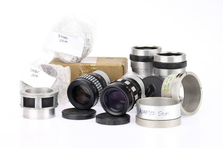 A Selection Of 16mm Projector Anamorphic Lenses